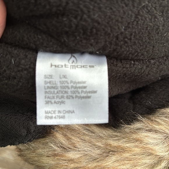 Realtree APS HotMocs softshell hunt trapper hat, 3M Thinsulate,faux fur,earflap - Picture 12 of 13